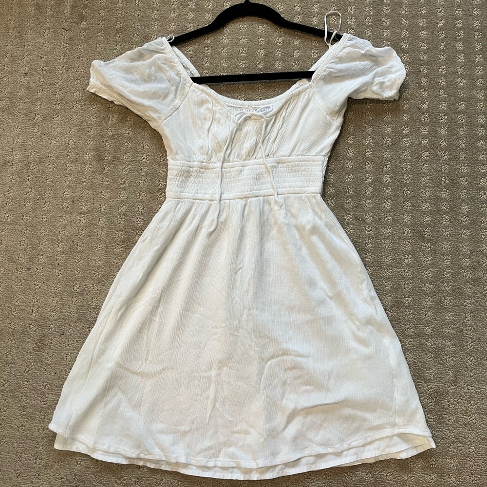 Hollister White Mini Dress